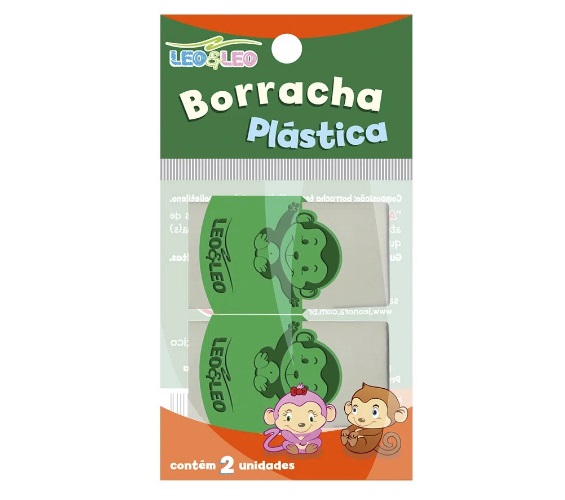 Borracha Leo&Leo Branca com Capa