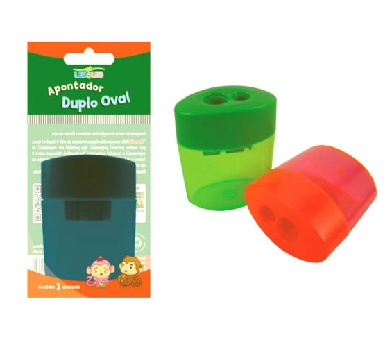 APONTADOR LEO&LEO DUPLO C/DEPOSITO OVAL
