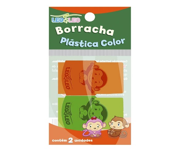 BORRACHA LEO&LEO PLAST COLOR