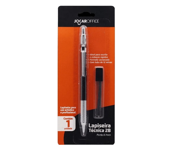 LAPISEIRA JOCAR 0.7MM 2B TECNICA