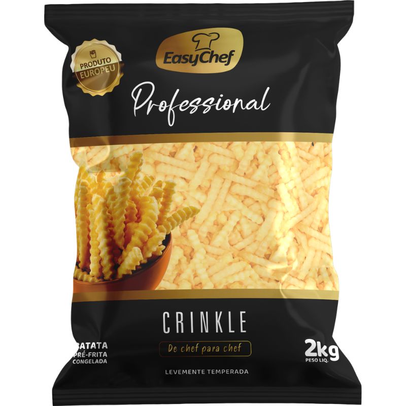 Batata Easychef Crinkle Congelada Professional 2Kg
