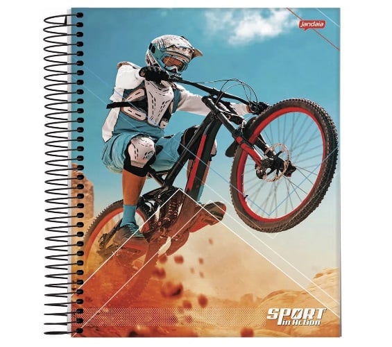 CADERNO JANDAIA ESP UNIV CD SPORT 10 MT