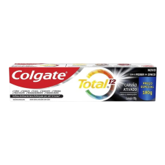Creme Dental Colgate Total Prevenção Ativa Carvão Ativado 180g