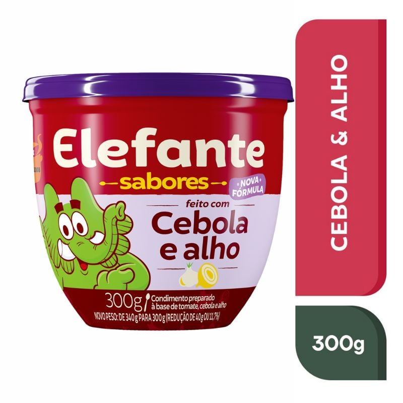 EXTRATO TOM ELEFANTE CEBOLA & ALHO  PT