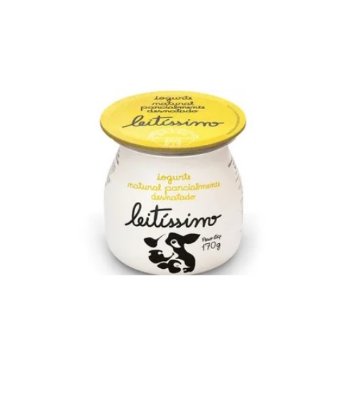 Iogurte Leitissimo Desnatado 170g