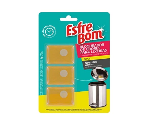 BLOQUEADOR ODOR LIXEIRA ESFREBOM