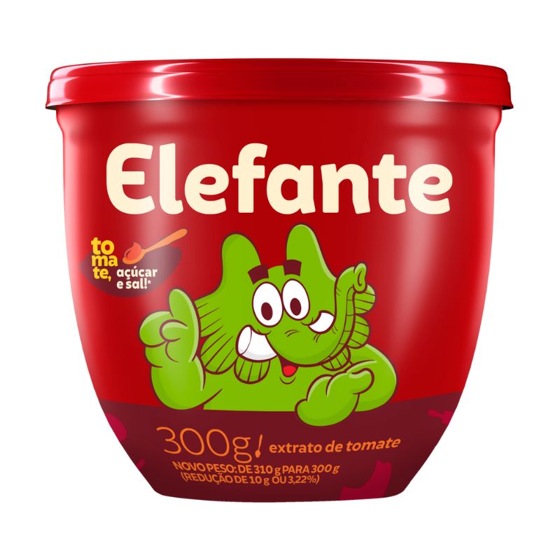 Extrato de Tomate Elefante Pote 300g