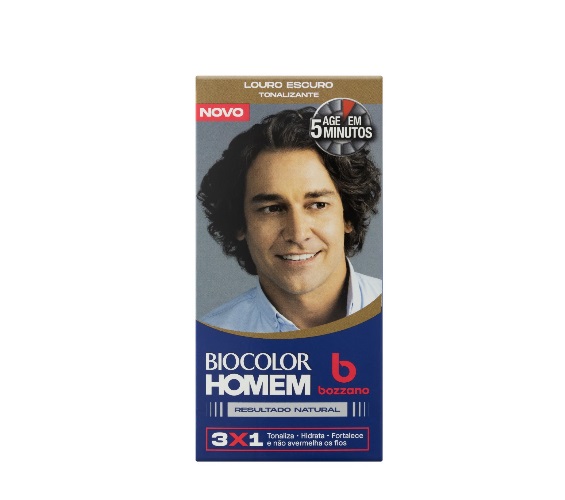 TONALIZANTE BIOCOLOR HOMEM LOURO ESCURO