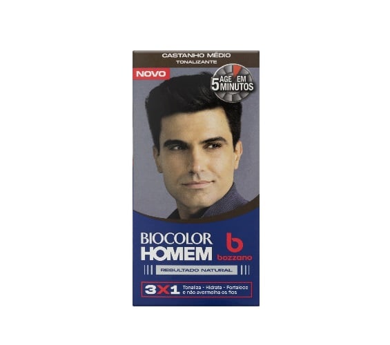 TONALIZANTE  BIOCOLOR HOMEM CAST MEDIO