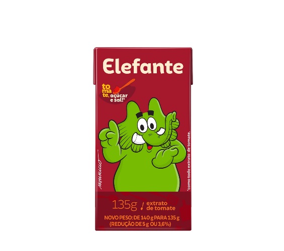 Extrato de Tomate Elefante Caixa 135g