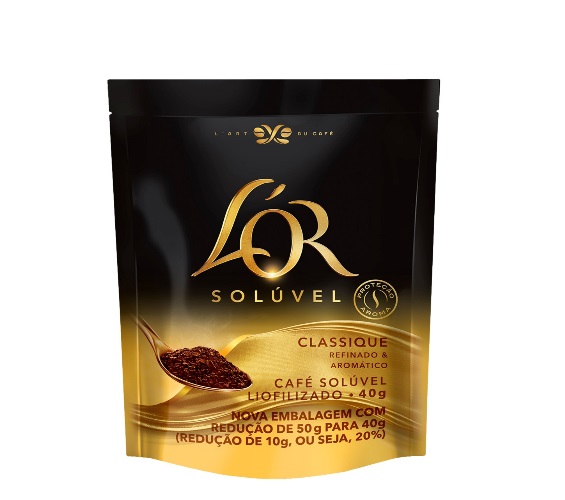 Café Solúvel Liofilizado Classique L or Sachê 40g