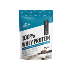 Suplemento Alimentar Shark Pro 100% Whey Cookies 900g
