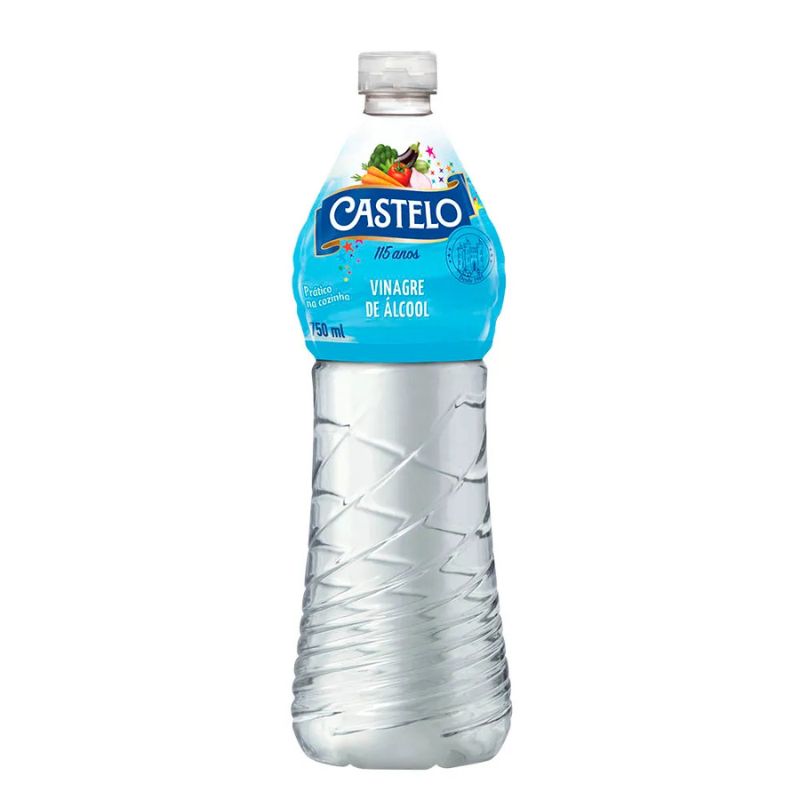 Vinagre Castelo de Alcool 750ML