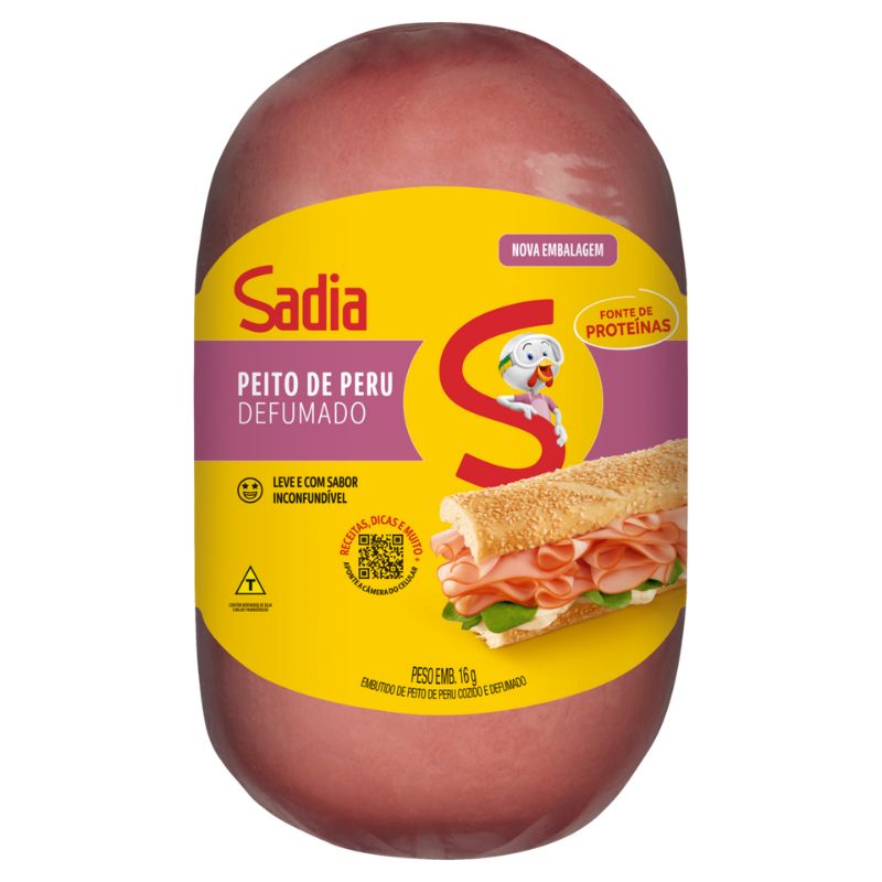 Peito de Peru Sadia Defumado Light G KG