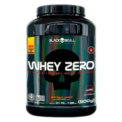 Suplemento Alimentar Black Skull Whey Zero sabor Chocolate 900g