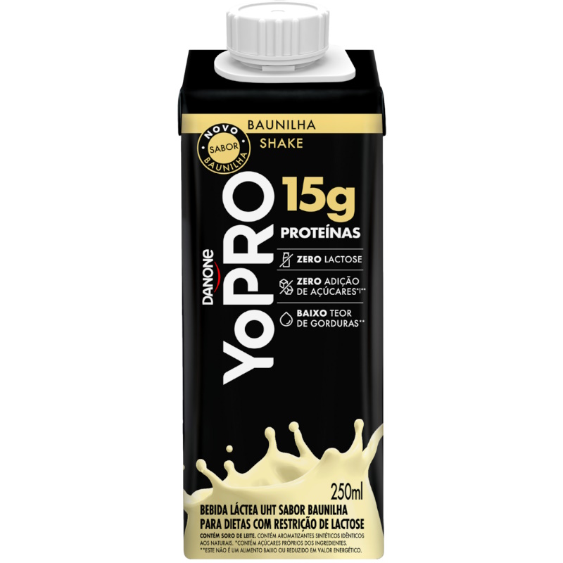 Bebida Láctea Yopro Baunilha com 15g de Proteínas 250ml