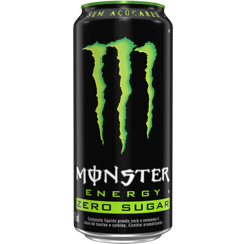 Energético Monster Energy Zero Açucar 473ML