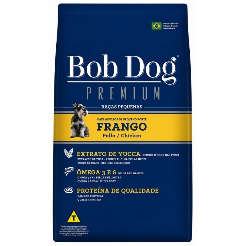 RACAO BOB DOG PREMIUM RACAS PEQ FRG