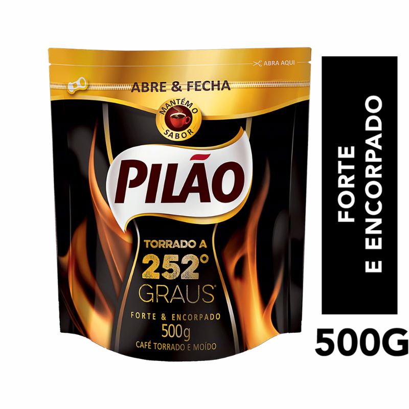 CAFE PILAO TORRADO 252º GRAUS ABRE & FEC