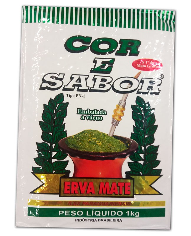 Erva Mate Cor E Sabor à Vácuo 1kg