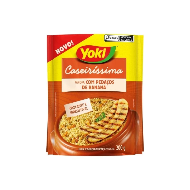 Farofa Yoki Caseiríssima Banana 200g