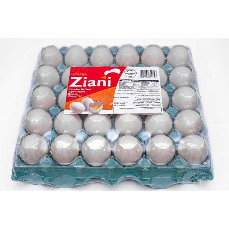Ovo Branco Ziani 30un