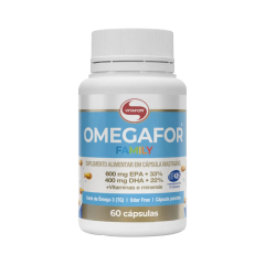 Suplemento Alimentar Vitafor Omegafor Family 60cp