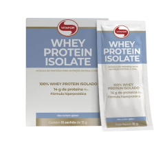 Suplemento Alimentar Vitafor Whey Protein Isolado 15g