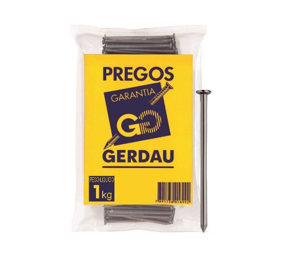 Prego Gerdau 17x27