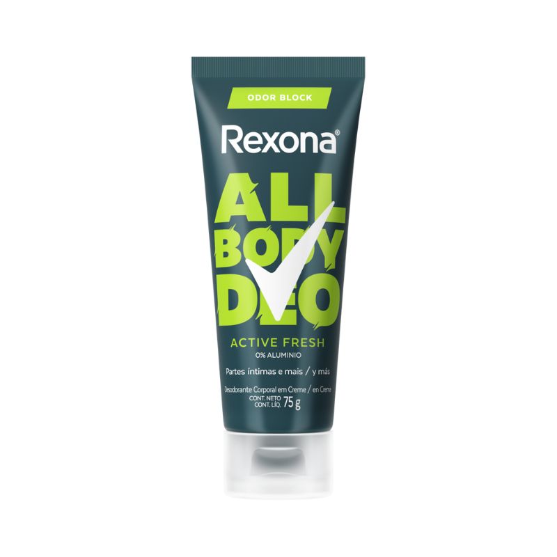 DESODORANTE CREME REXONA ALL BODY DEO ACTIVE FRESH