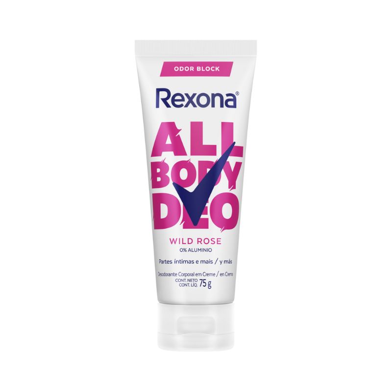 DESODORANTE CREME REXONA ALL BODY DEO WILD ROSE