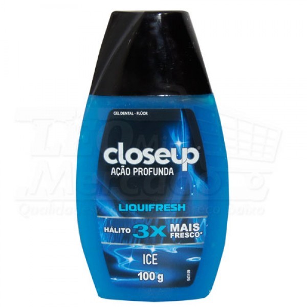 Gel Dental Ice Closeup Liquifresh Frasco 100g