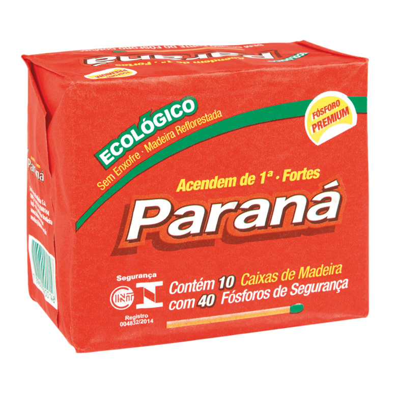 Fósforo Paraná 10 unidades
