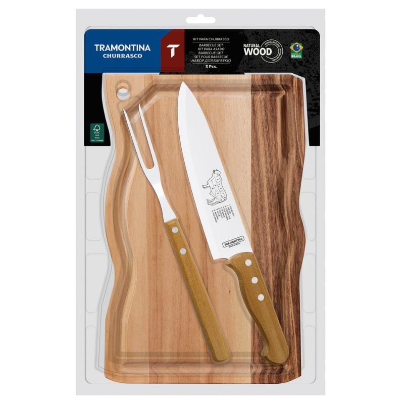 KIT TRAMONTINA CHURRASCO DYNAMIC