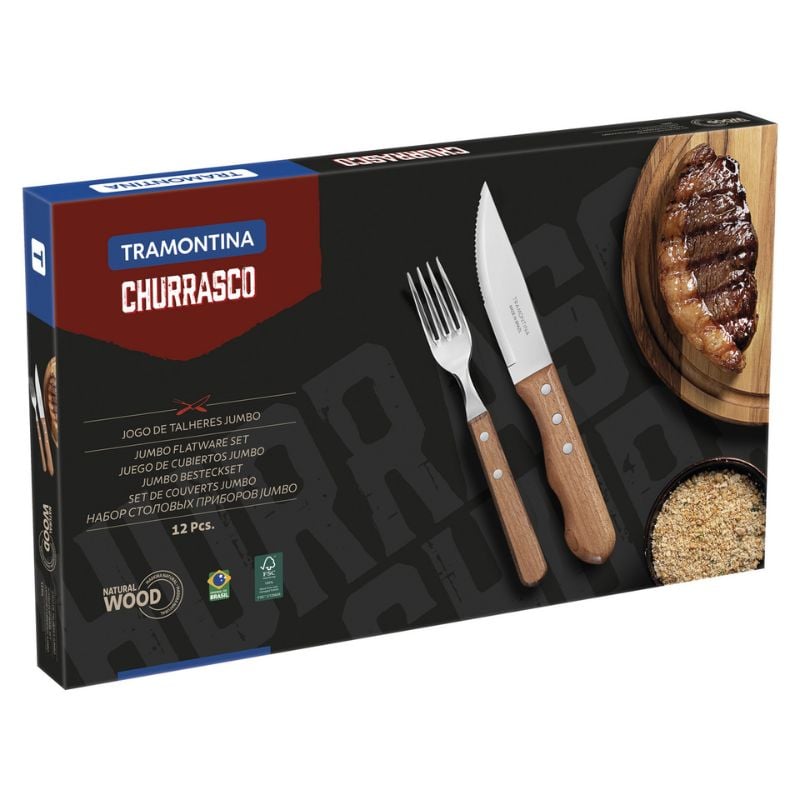 JOGO TALHER TRAMONTINA CHURRASCO DYNAMIC