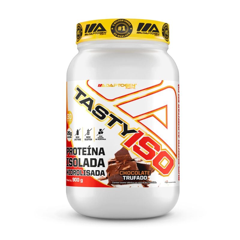 Suplemento Alimentar Adaptogen Tasty Iso Chocolate Trufado 900g