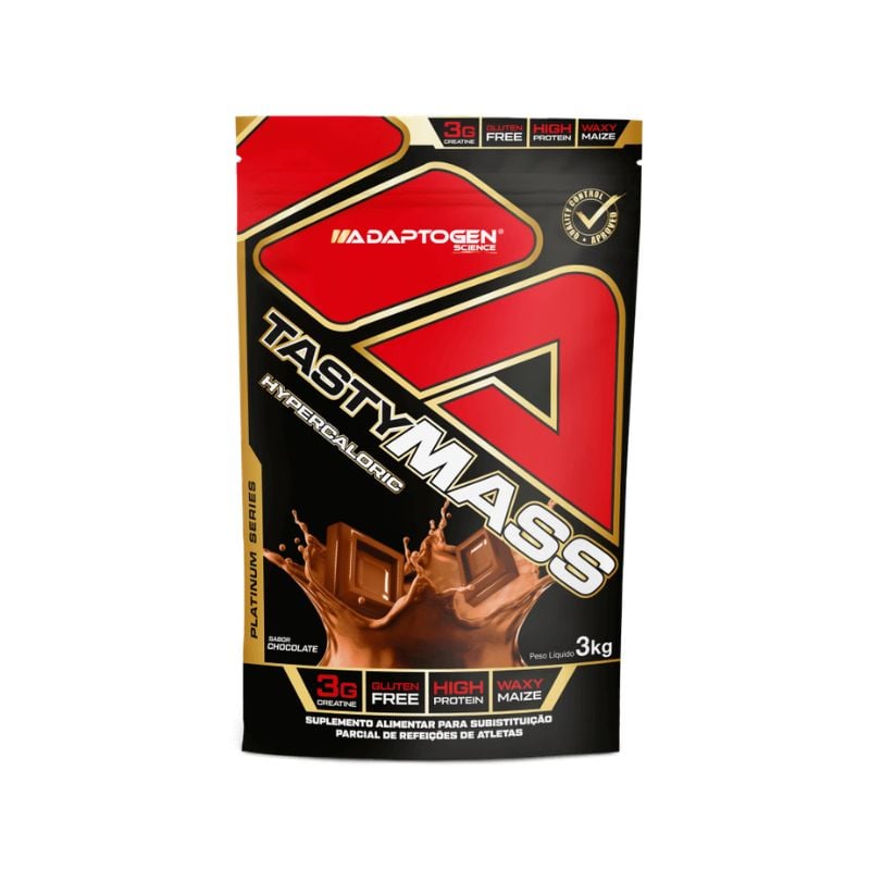 Suplemento Alimentar Adaptogen Tasty Mass Hypc Chocolate 3Kg