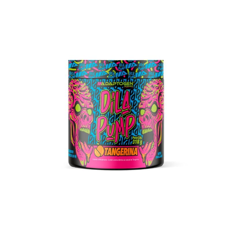 Suplemento Alimentar Adaptogen Dila Pump Tangerina 318g