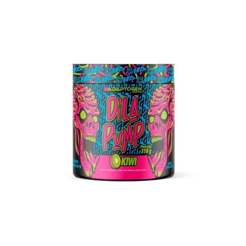 Suplemento Alimentar Adaptogen Dila Pump Kiwi 318g