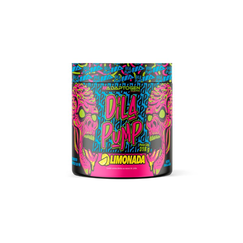 Suplemento Alimentar Adaptogen Dila Pump Limonada 318g