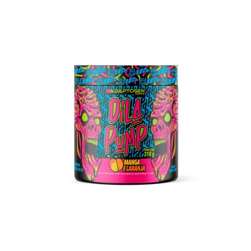 Suplemento Alimentar Adaptogen Dila Pump Manga & Laranja 318g