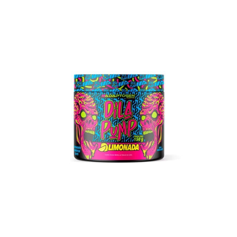Suplemento Alimentar Adaptogen Dila Pump Limonada 150g