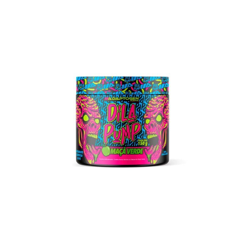 Suplemento Alimentar Adaptogen Dila Pump Maçã Verde 150g