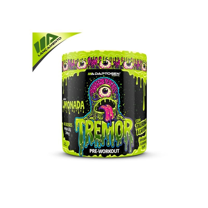 Suplemento Alimentar Adaptogen Tremor Pré-Treino Limon