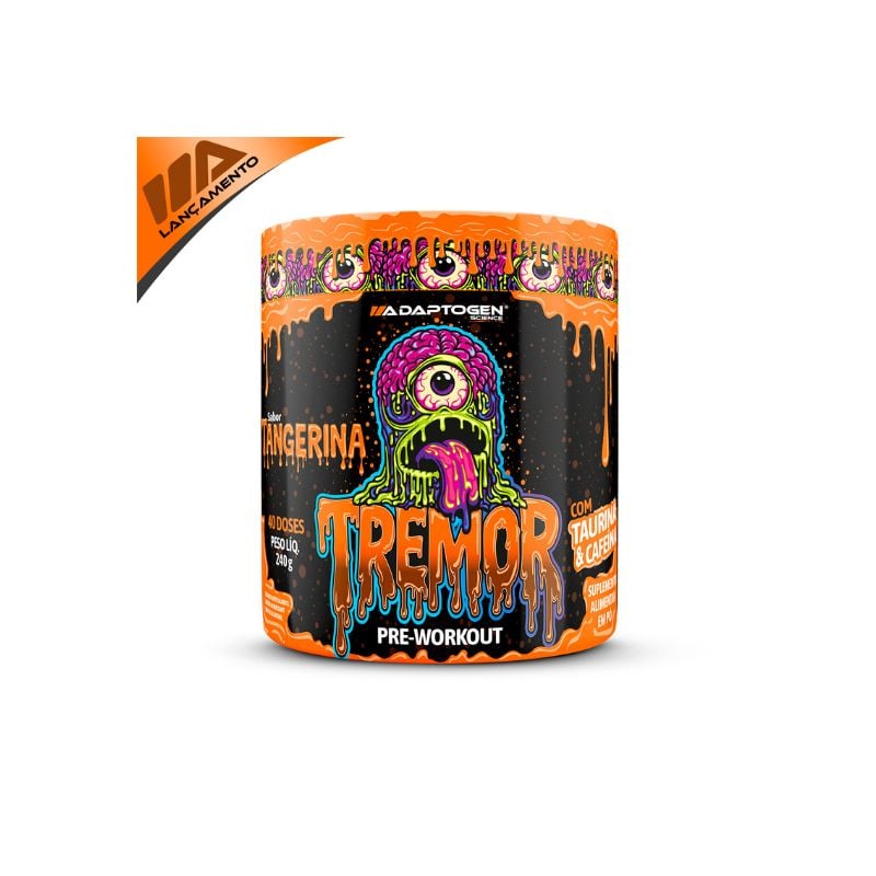 Suplemento Alimentar Adaptogen Tremor Pré-Treino Tangerina