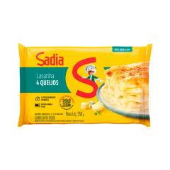 Lasanha Sadia Mini 4 Queijos 350g