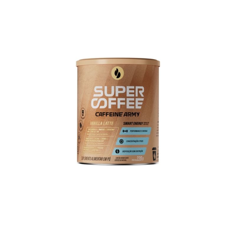 Suplemento Alimentar Super Coffe Vanilla Latte 220g