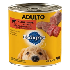 Ração Pedigree para Cães Adultos Sabor Carne 280g