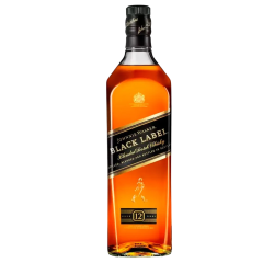 WHISKY JOHNNIE WALKER BLACK 12 ANOS - 1X1 1LT
