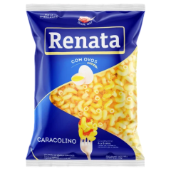 Macarrão de Sêmola com Ovos Caracolino Renata Pacote 500g